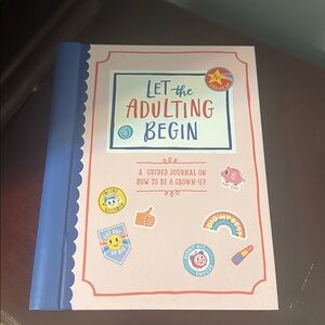 Let the Adulting Begin Journal - Brand New